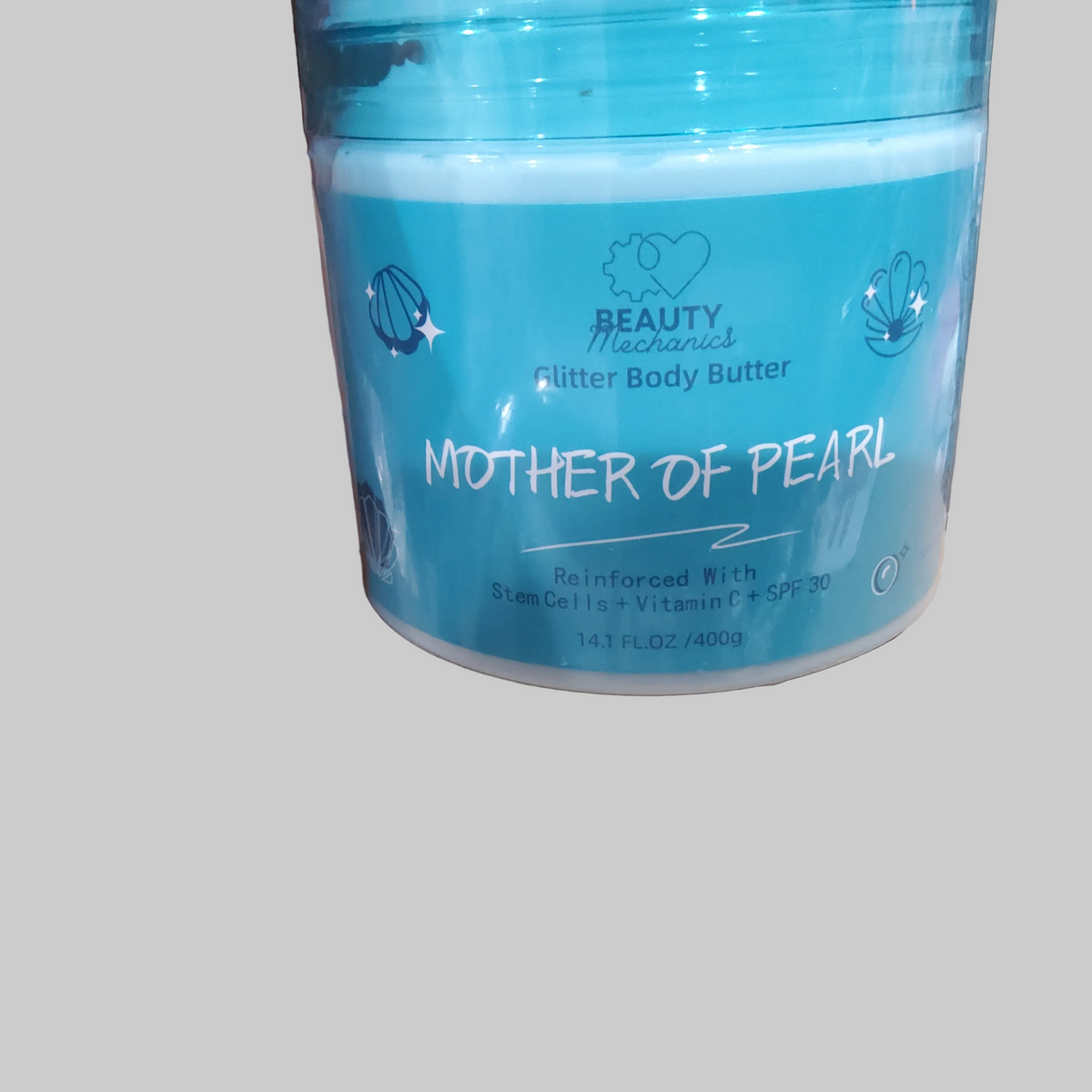 Crema de Concha Nácar con Efecto Aclarante – Beauty Mechanics, 400 g