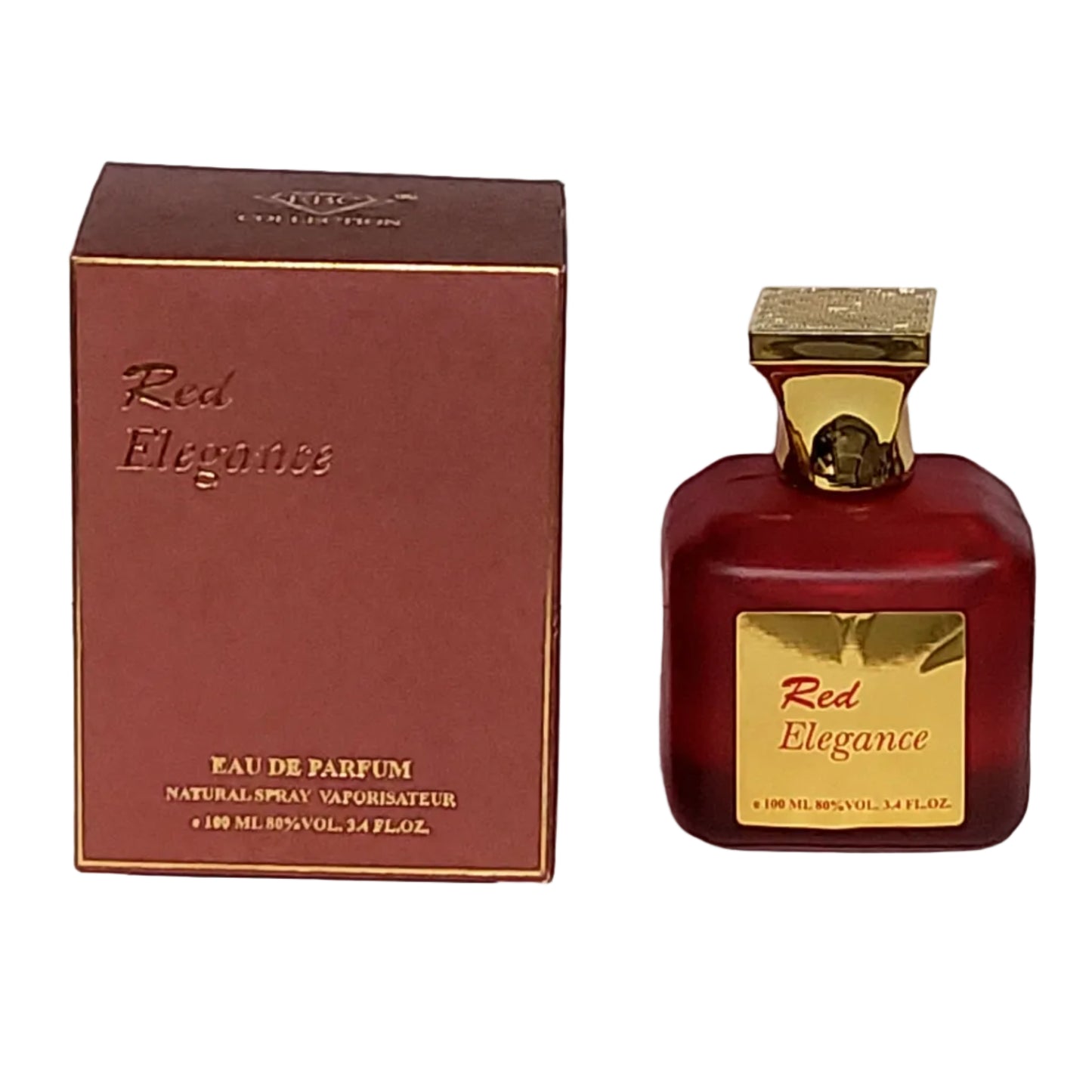 PERFUME RED ELEGANTE   100ML     3.4FL.OZ.