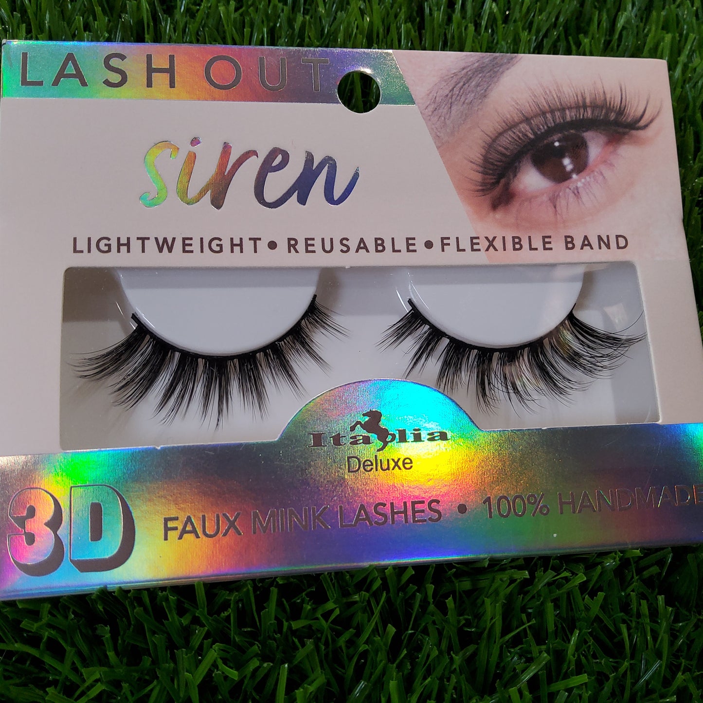 "LASHOUT" 3D FAUX MINK LASHES ITALIA DELUXE