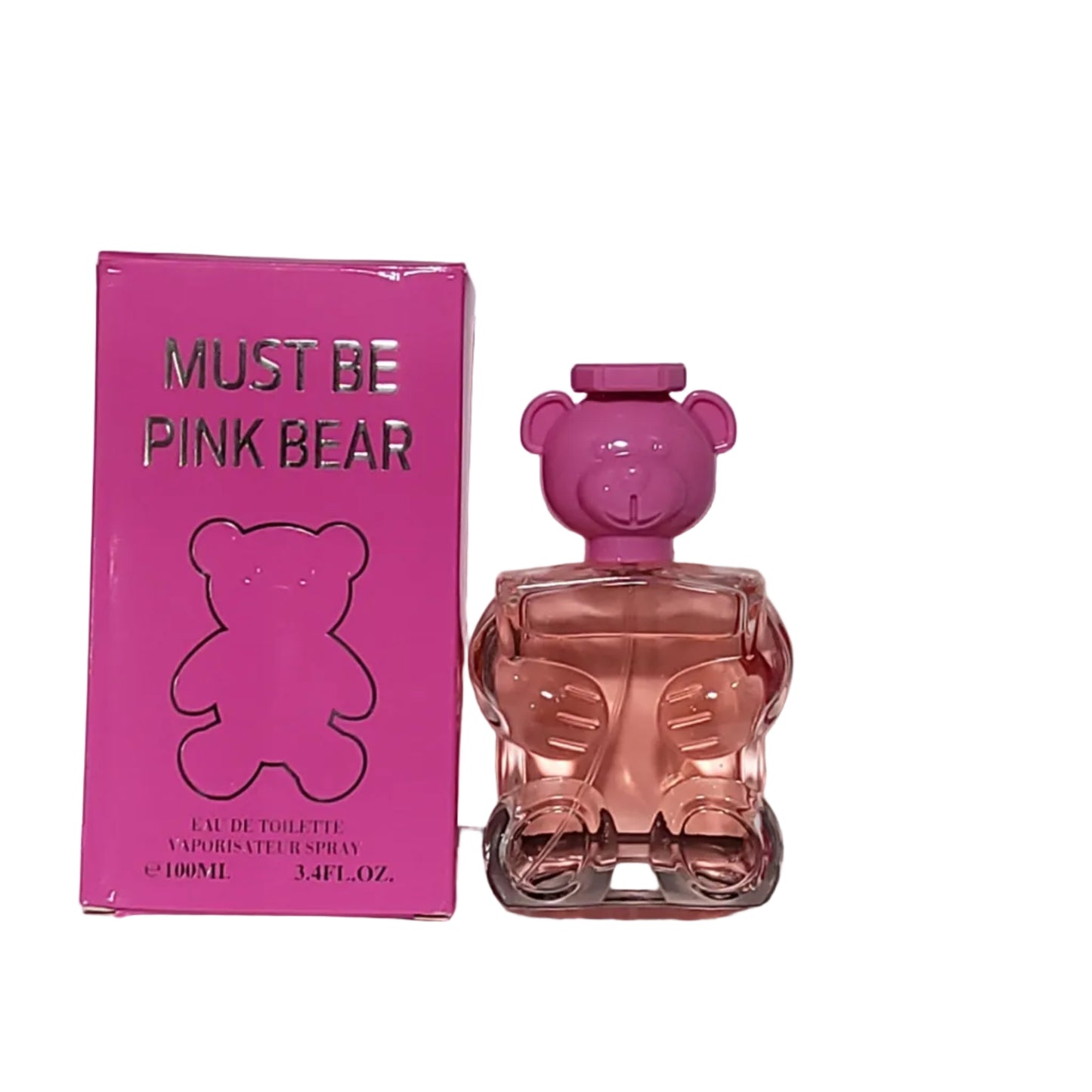 PERFUME MUST BE PINK BEAR.