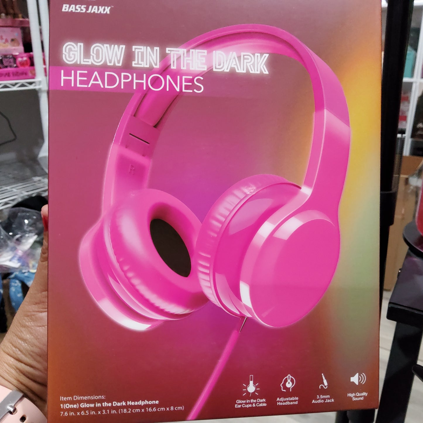 GLOW IN THE DARK HAEDPHONES