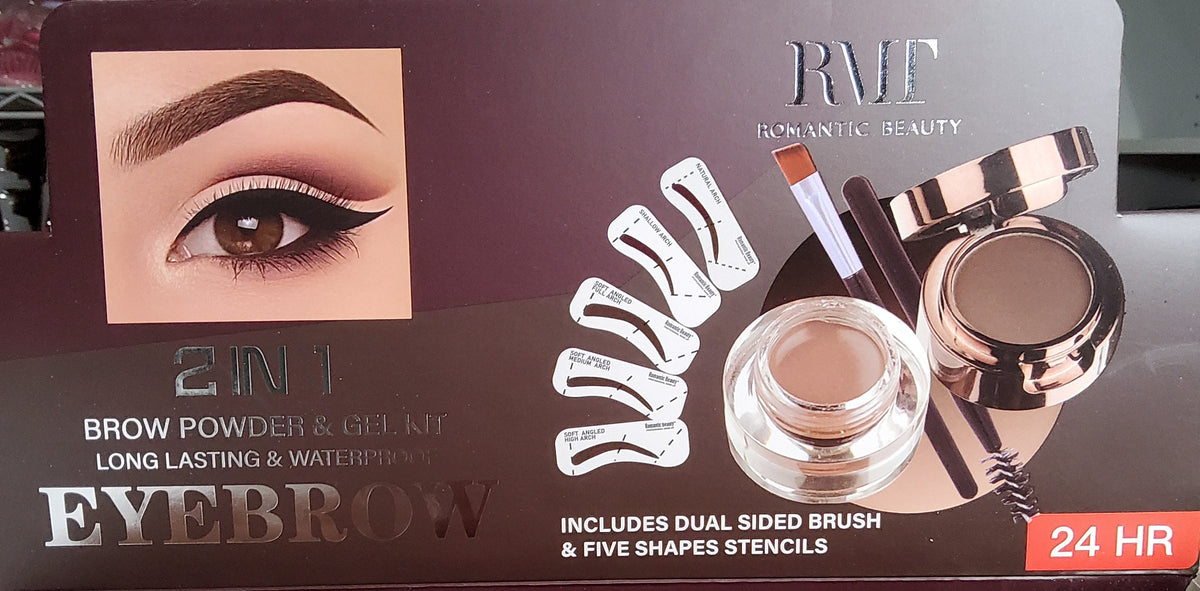 Kit de Cejas 2 en 1 Polvo y Gel – RMT